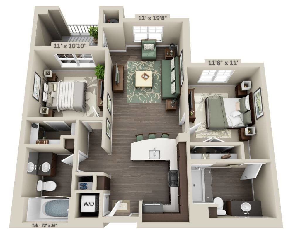 Floor Plan - B2A