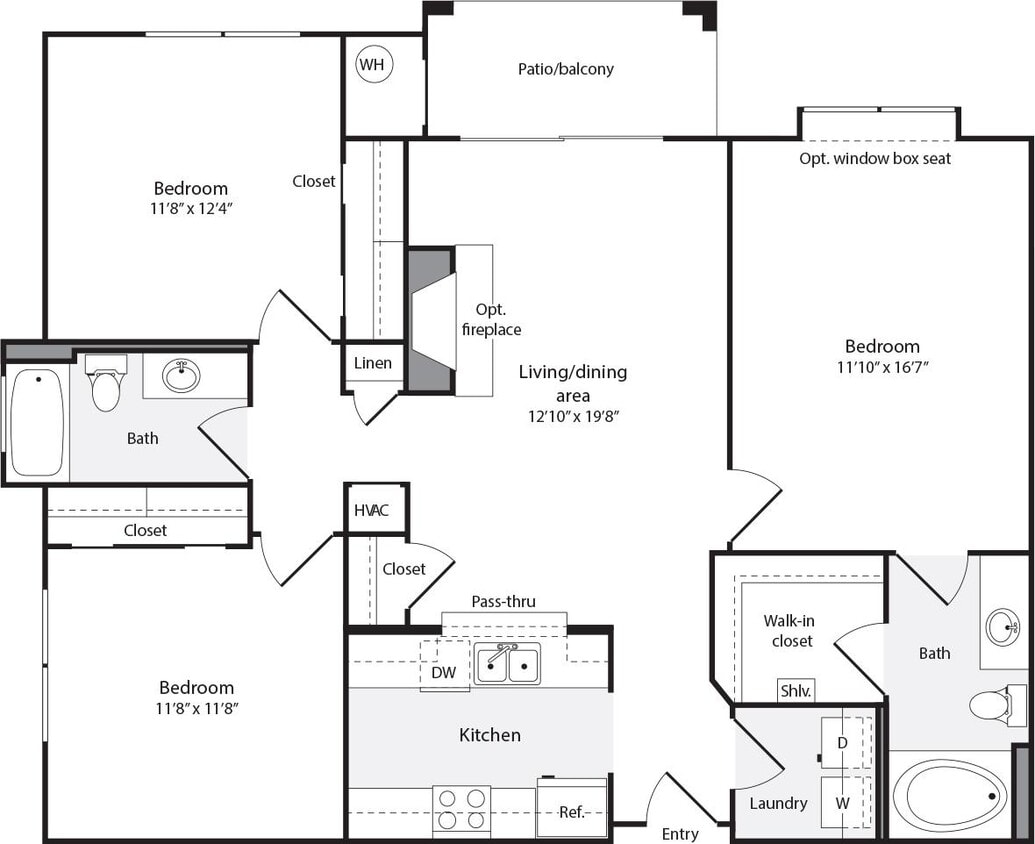 Floor Plan - 3+ Bedrooms A