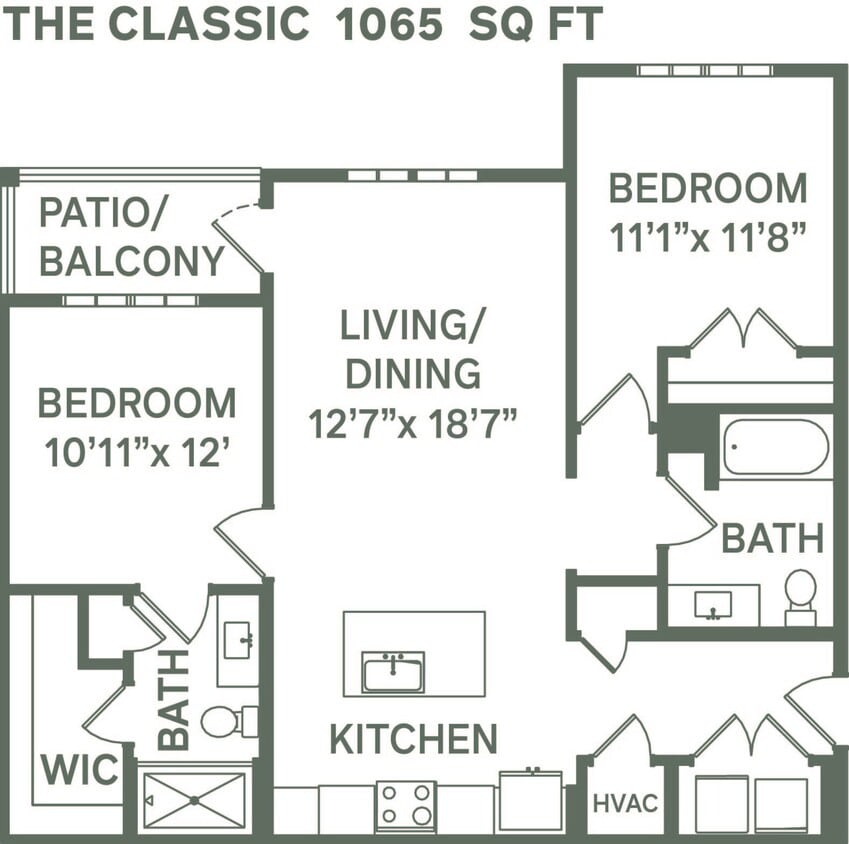 Floor Plan - Classic B1