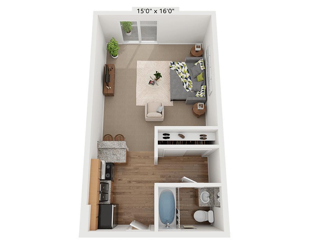 Floor Plan - Plan E1
