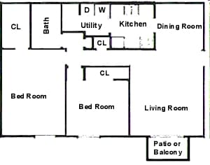 Floor Plan - 2X1