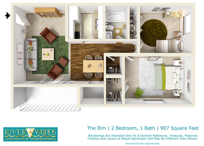 Floor Plan - The Elm