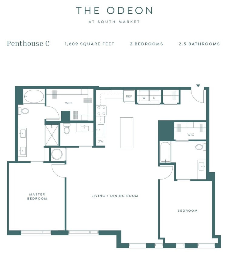 Floor Plan - Penthouse C