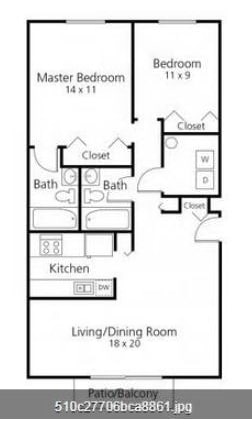 2BR/2BA - Ashton