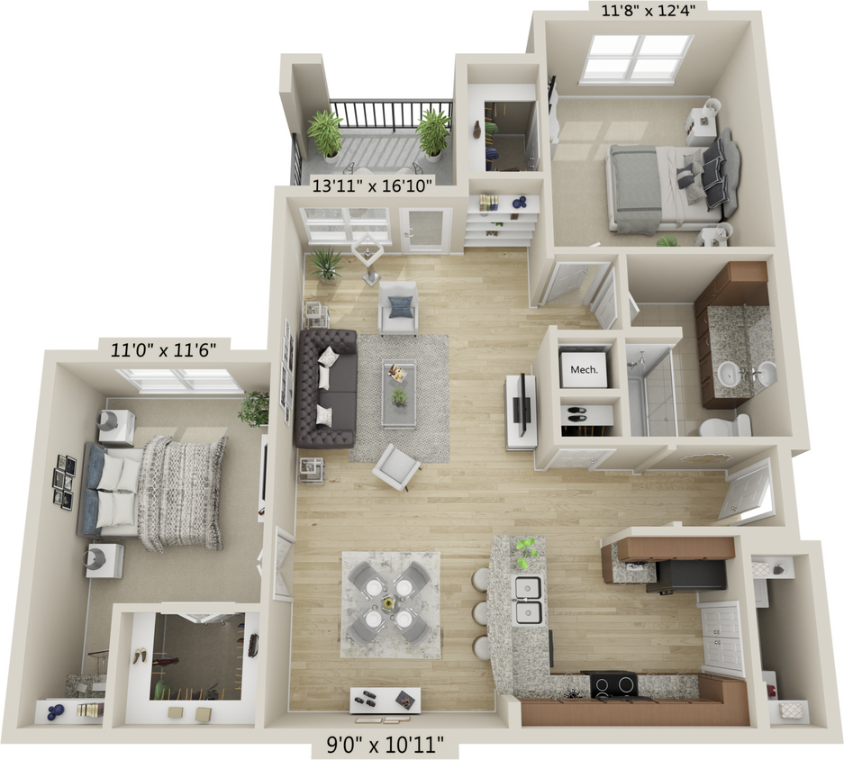 Floor Plan - Snowbird