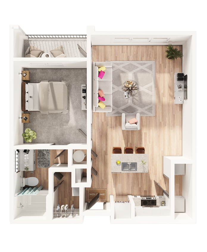 Terrawood - A1C Floor Plan - A1C