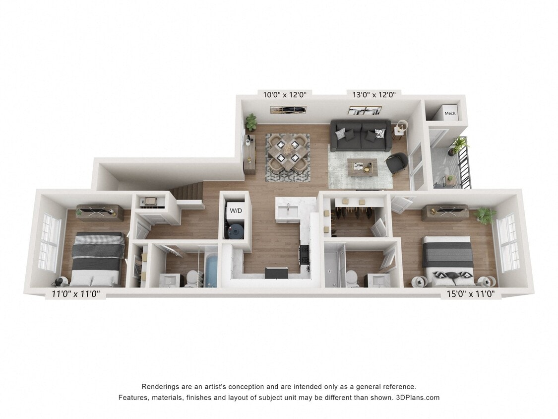 Floor Plan - Douglass 1