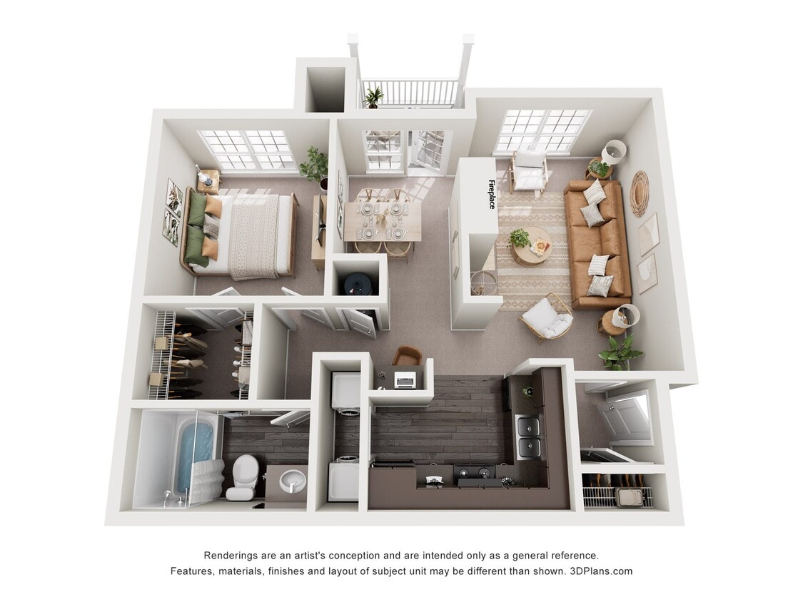 Floor Plan - THE BELMONT