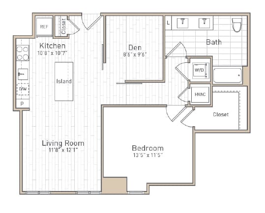 Floor Plan - A42D - Rise