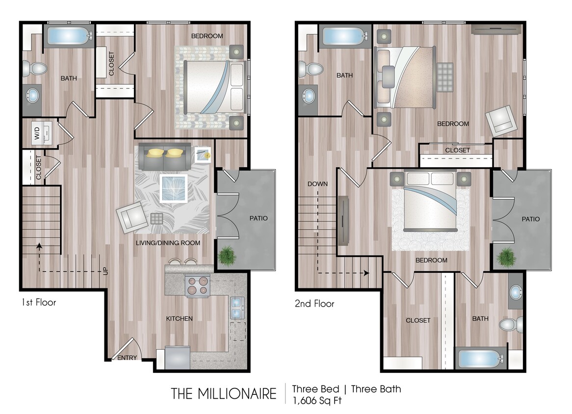 1606 sq ft - The Millionaire Townhome (Grand)