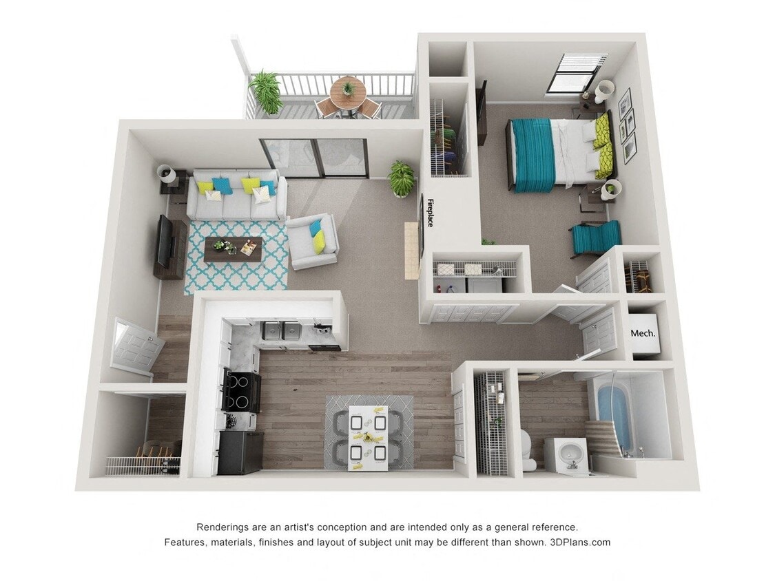 Floor Plan - The Guilford