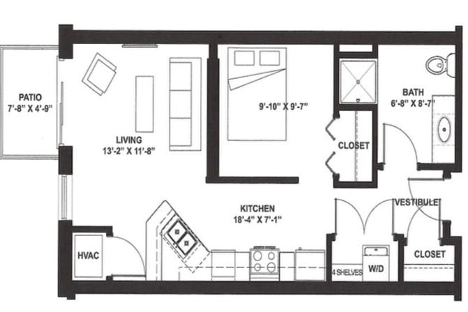 Floor Plan - 2-S