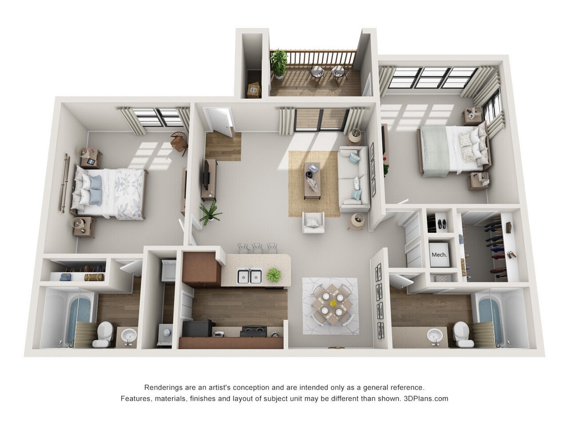 Floor Plan - B3 Renovated