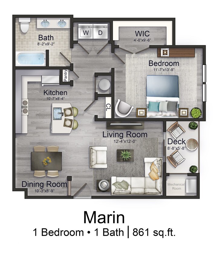 Floor Plan - Marin