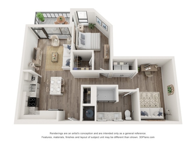 Floor Plan - The Adams with Den