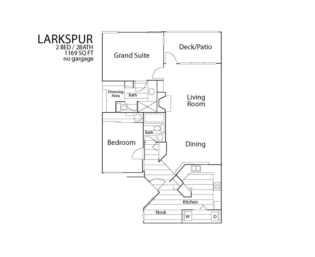 Floor Plan - 2 Bedroom C1