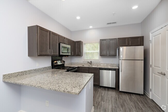 2BR, 3BA - 1,063SF Kitchen - Aviles Townhomes