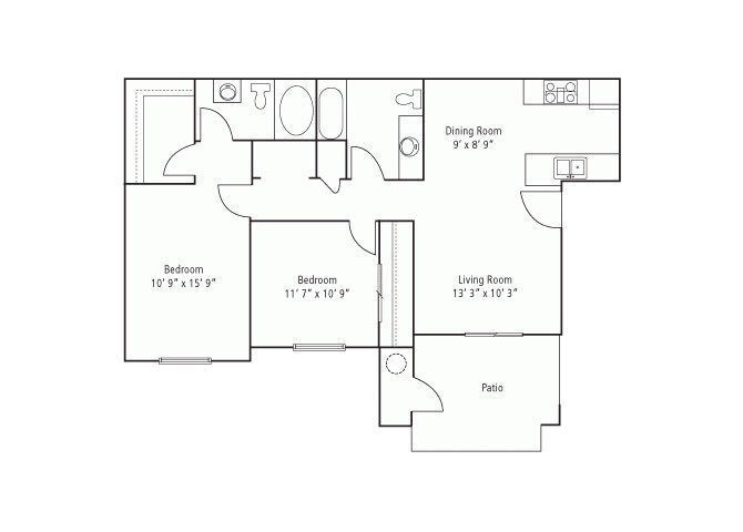 Floor Plan - 22a Renovated