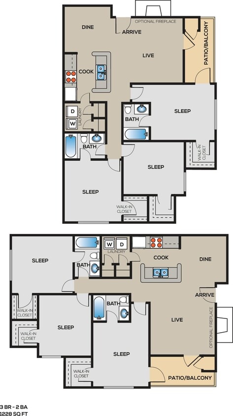 Floor Plan - 3A