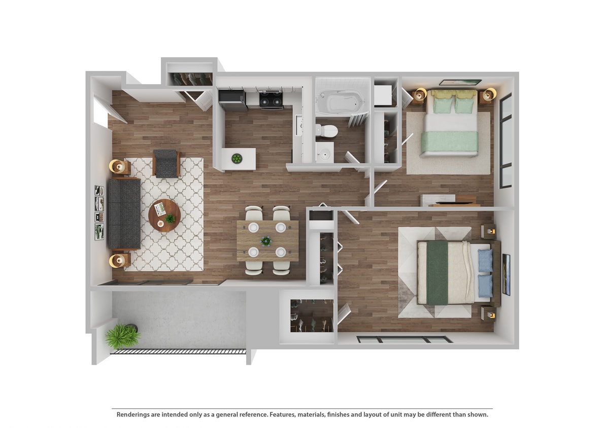 Floor Plan - 2x1 Upgrade