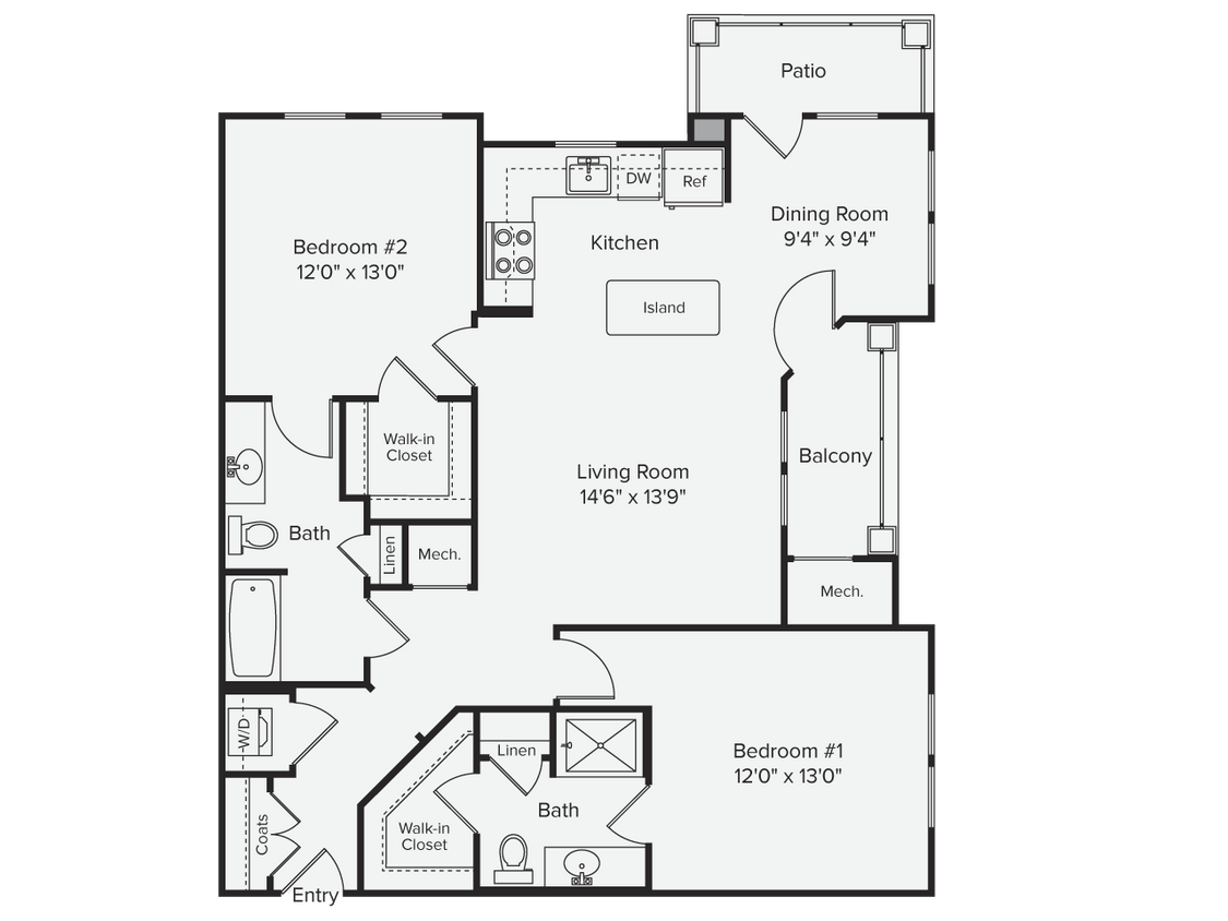 Floor Plan - 1157