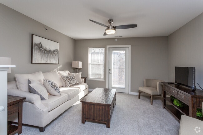 1BR Traditional - Living Room - Strathmore Apartment Homes
