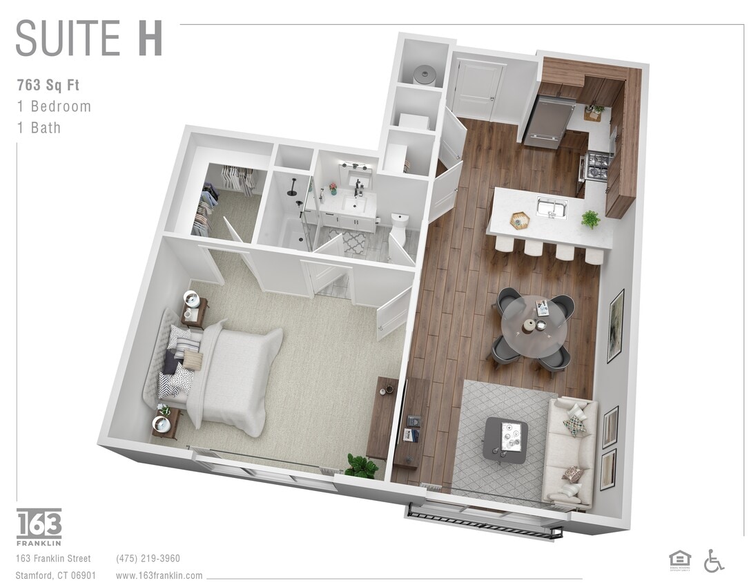 Floor Plan - Suite H