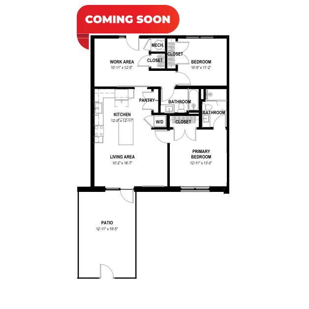 Floor Plan - Live-Work 1050