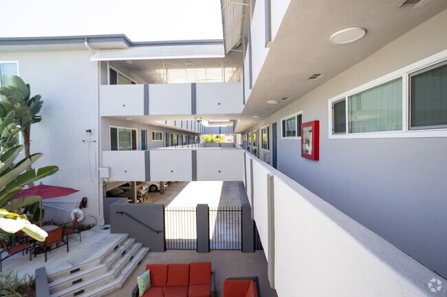 Second floor - South Olive Apartments