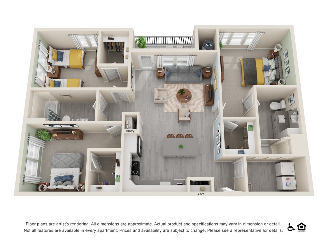 3A Floorplan - 3X2-1352