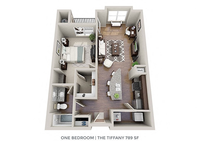 Floor Plan - The Tiffany D