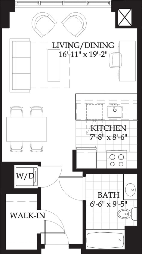 Floor Plan - Asteria-Studio (1)