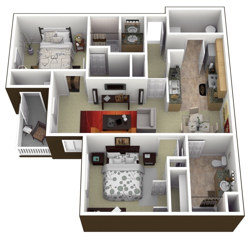Floor Plan - The Yorktown