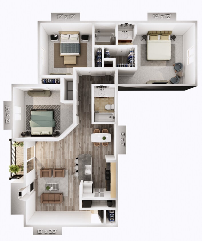Floor Plan - Cedar