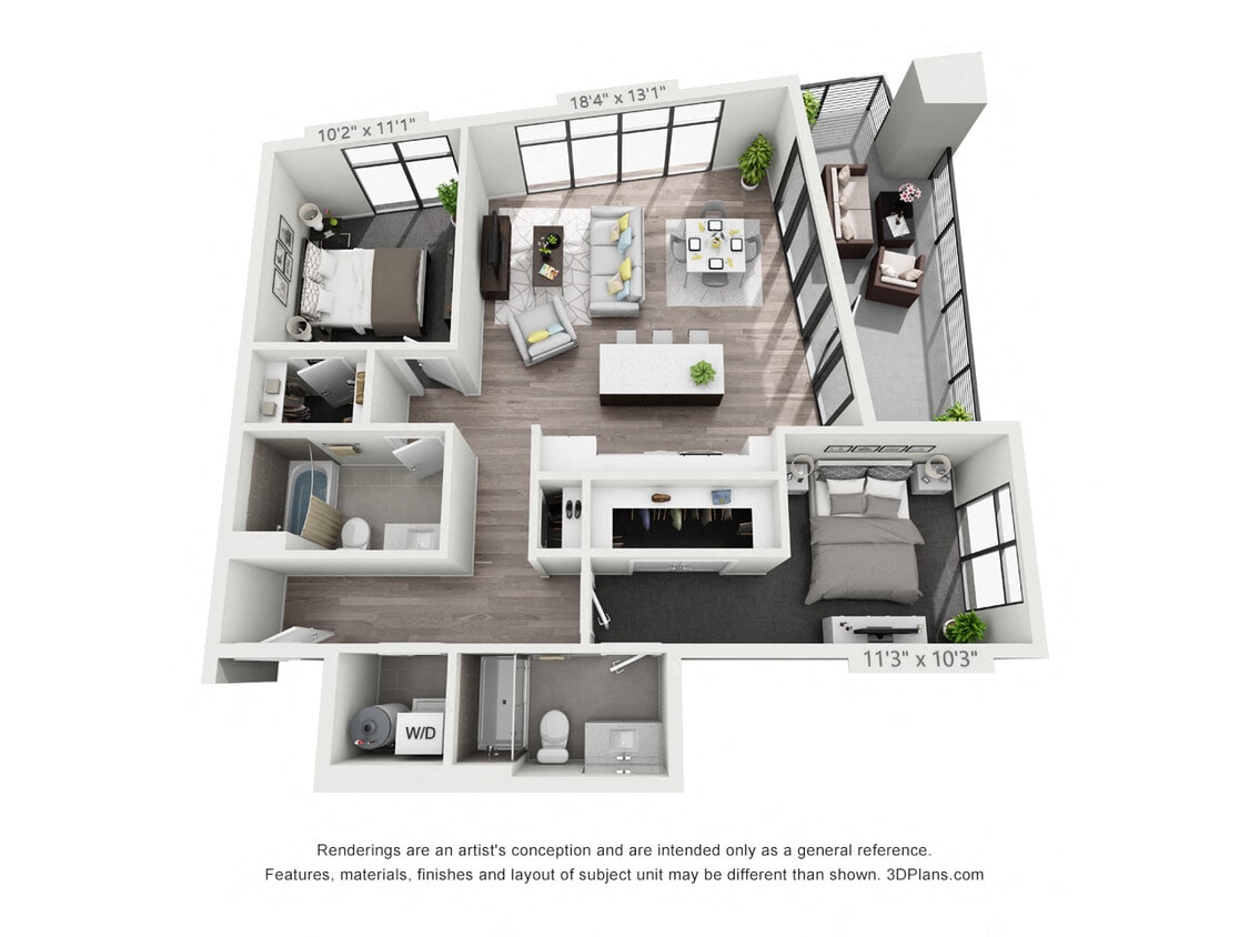 Floor Plan - Washington