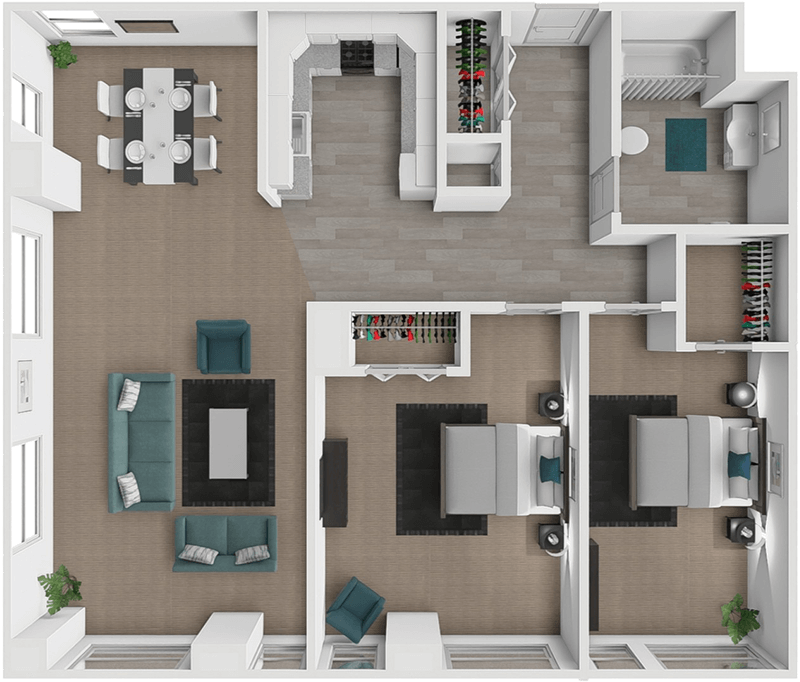 Floor Plan - The Monroe