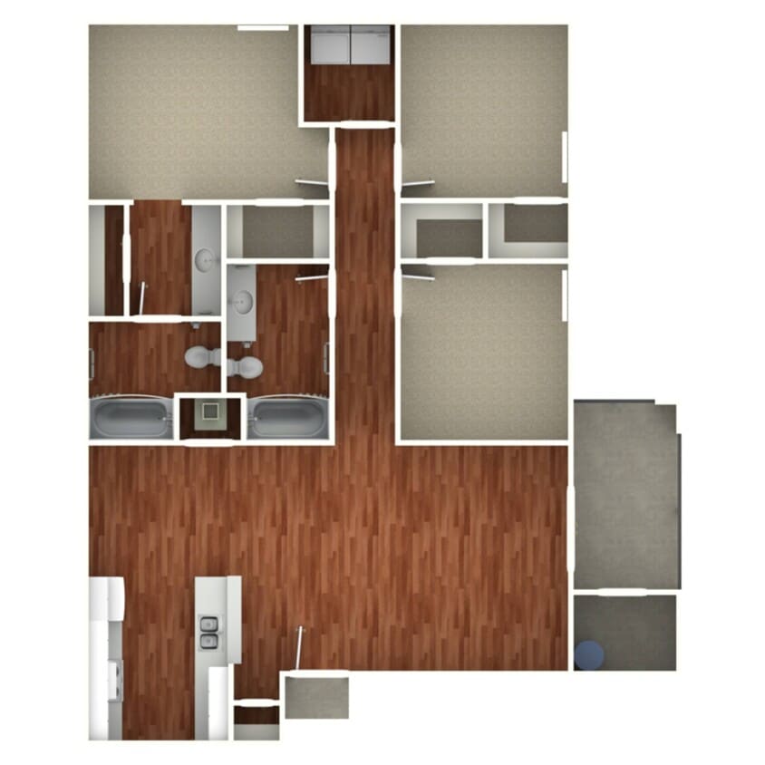 Floor Plan - 3 Bedroom