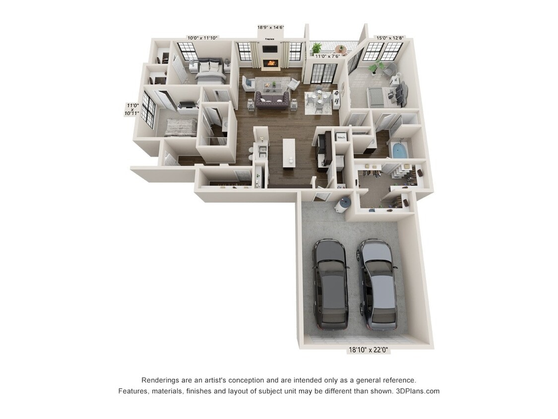 Floor Plan - Malbec Renovated