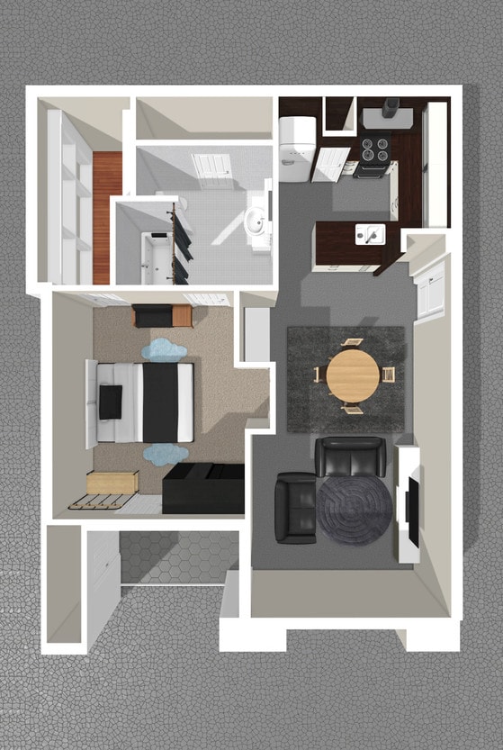 PISA 1 BED / 1 BATH - PISA 1 BED / 1 BATH