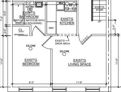 3A Floorplan - 240 E 23rd St
