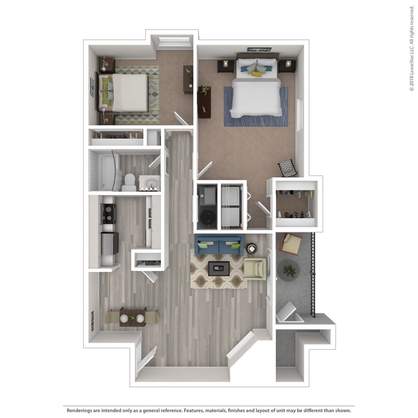 Floor Plan - 2X1 Upgrade