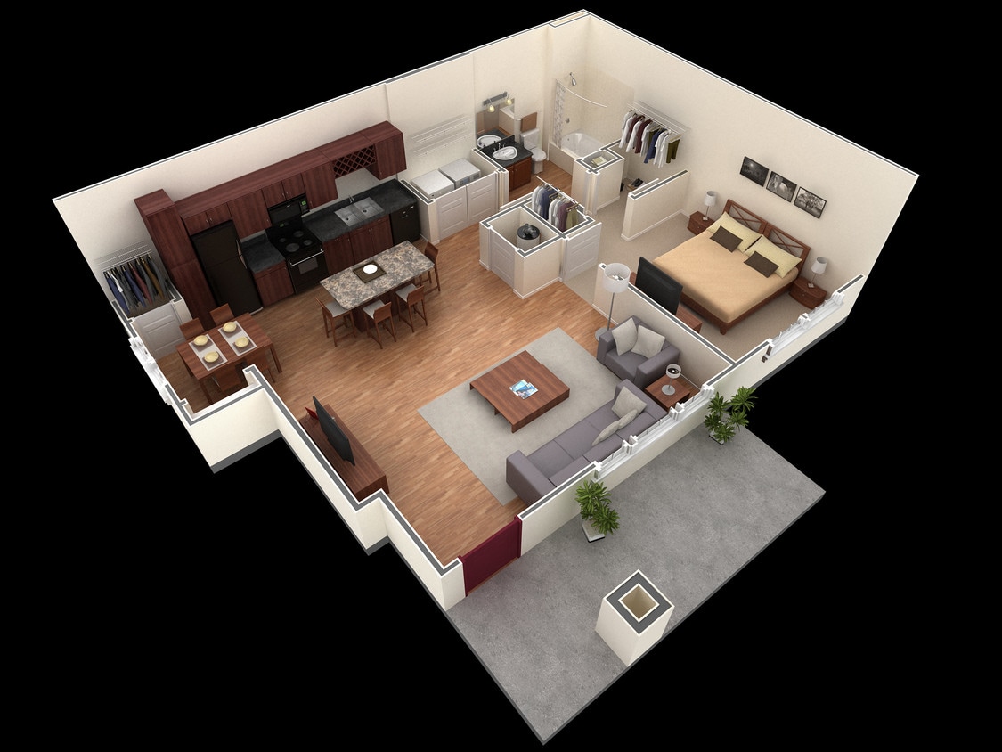 Bellflower Terrace 3D - Bellflower Terrace