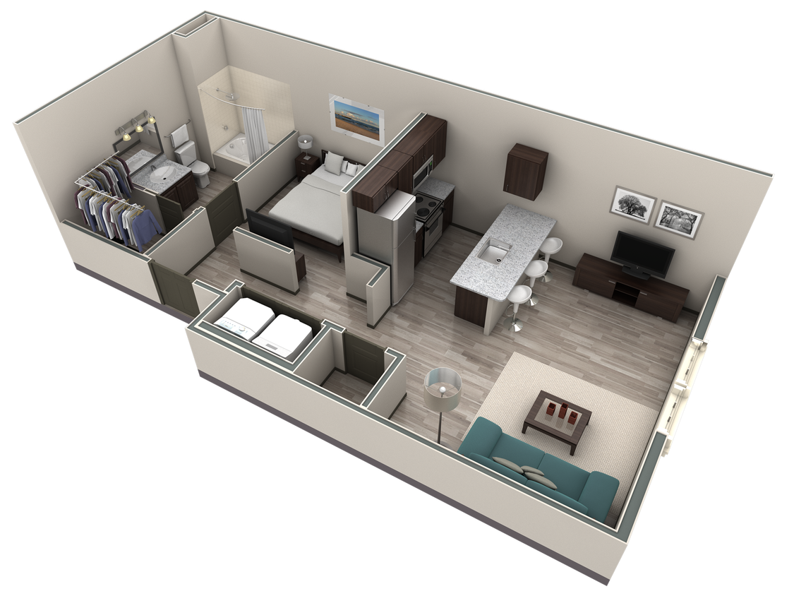 Floor Plan - Studio Retreat Overlook