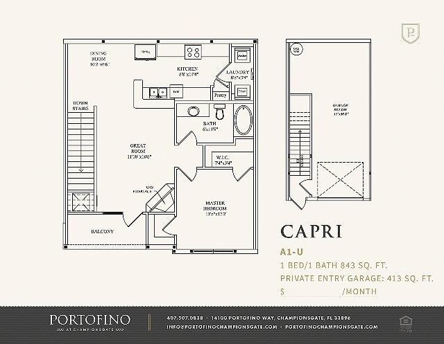 Capri Floor Plan - Capri