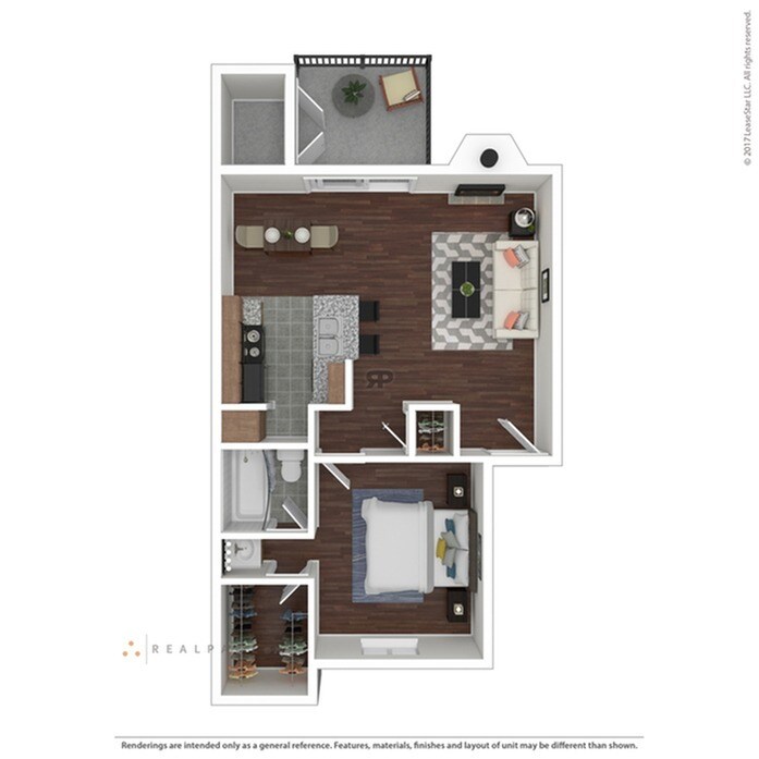 1 Bedroom | 1 Bath | 728 sqft - A4