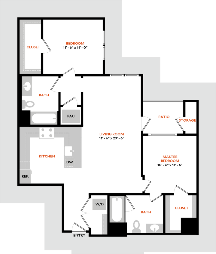 Floor Plan - Plan 2H
