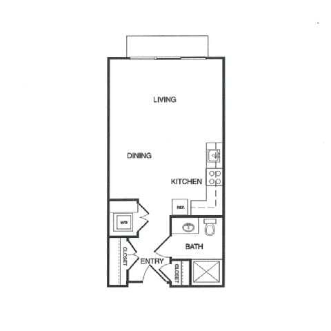 Floor Plan - Studio F