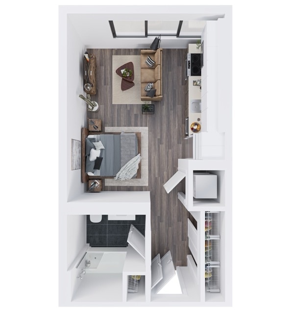 Floor Plan - A4 - 60% AMI AHSAP