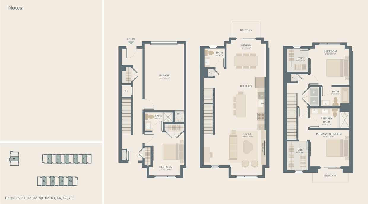 Floor Plan - Townhouse B