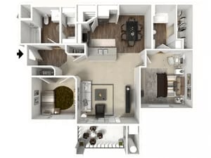 Floor Plan - Barbaroux